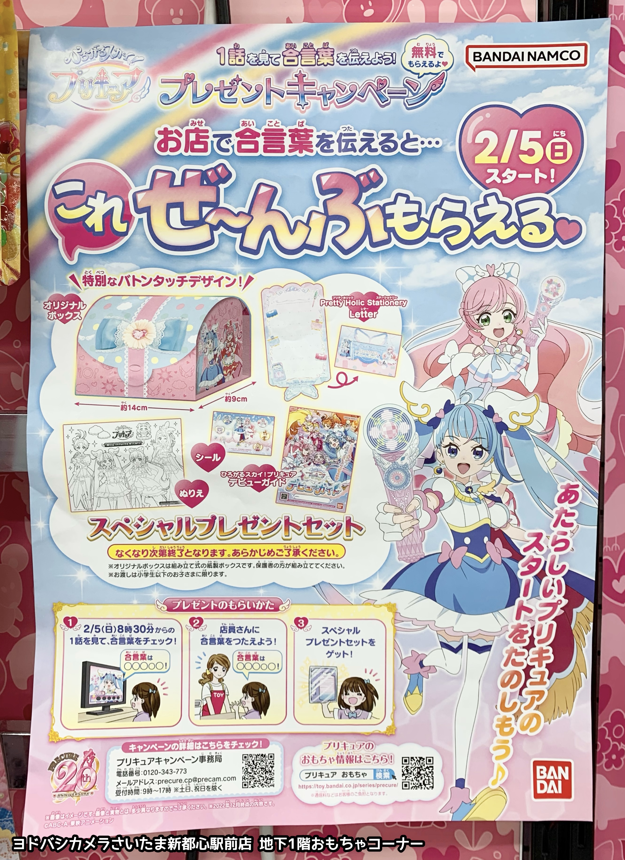 超可爱の ひろがるスカイ プリキュア だっこしておせわして プリンセス